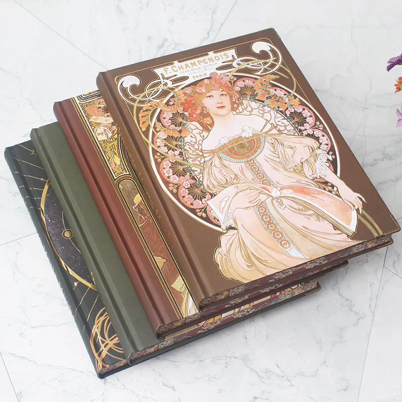 Alphonse Maria Mucha Inspired Large Sketchbook and Scrapbook - Image 10