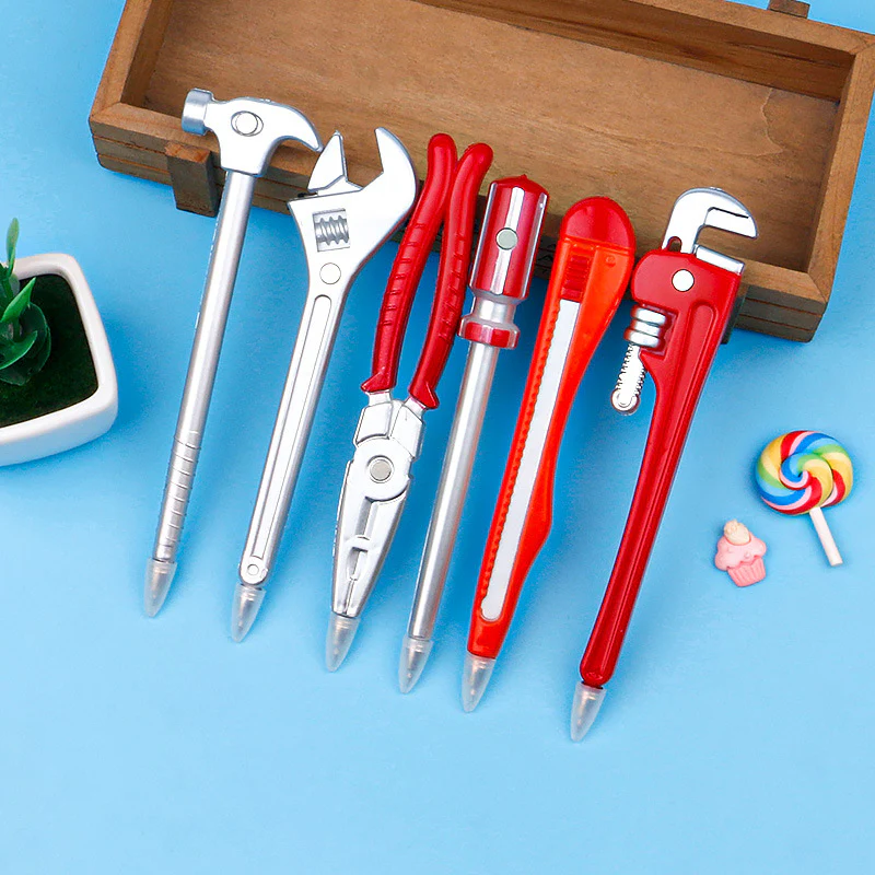 Mini Tool-Shaped Ballpoint Pen - Image 4
