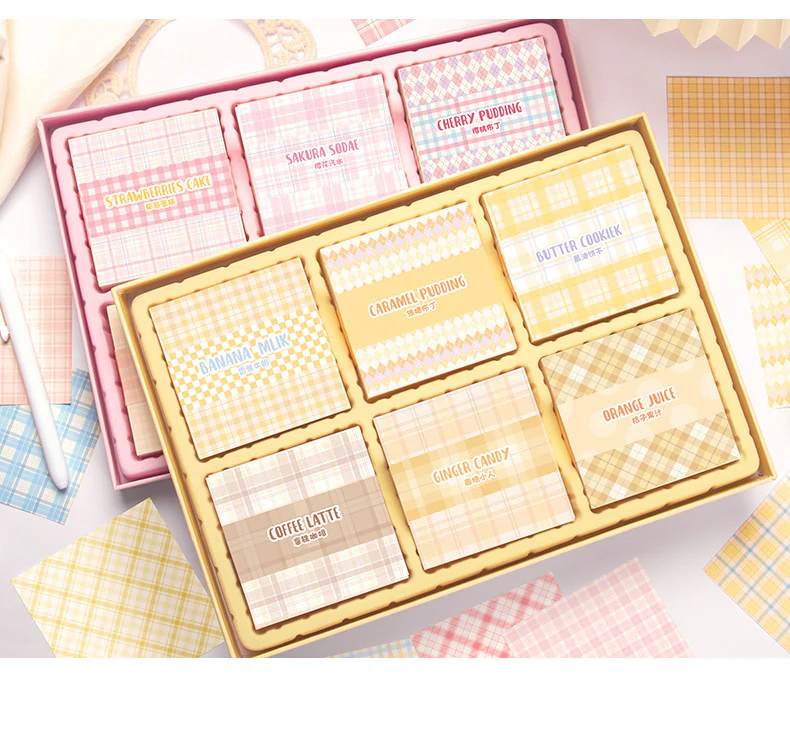 Korean Grid Type Huge Memo Notes Box - Image 10