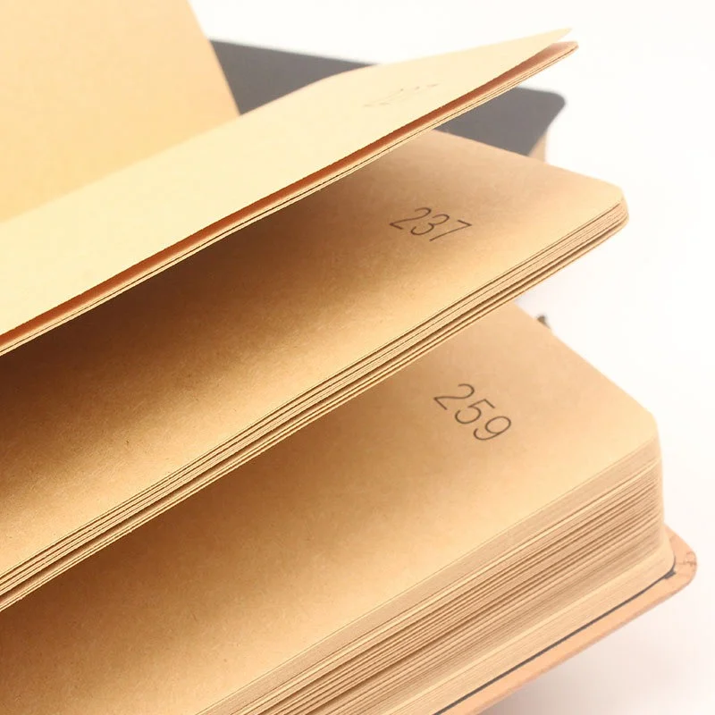 Retro 365 Plain Paged New Year Planner Journal With Lock - Image 6